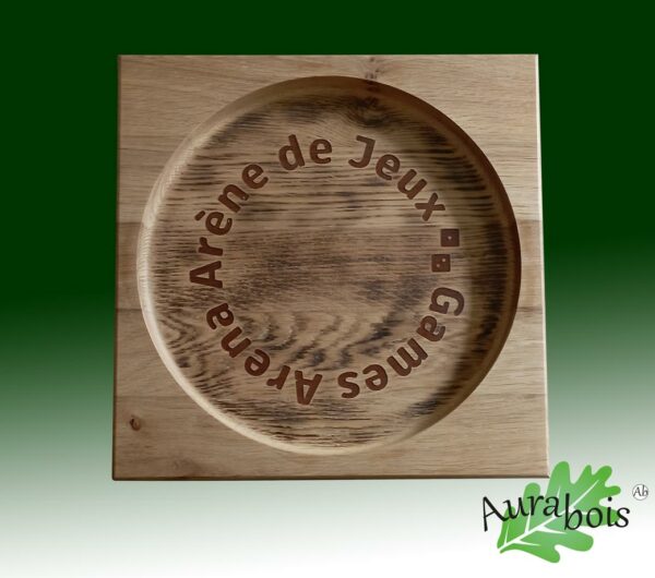 Piste jeu de dés Arène chêne – Image 2