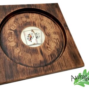 Piste jeu de dés Joker chêne
