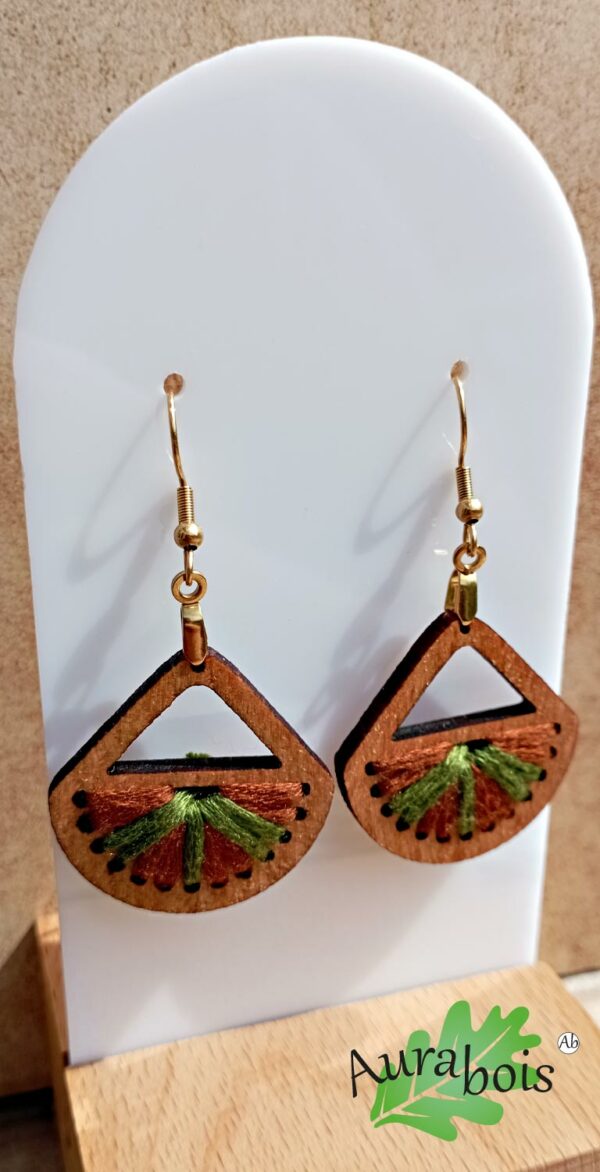 Boucles d'oreilles Colors Coton MV – Image 3