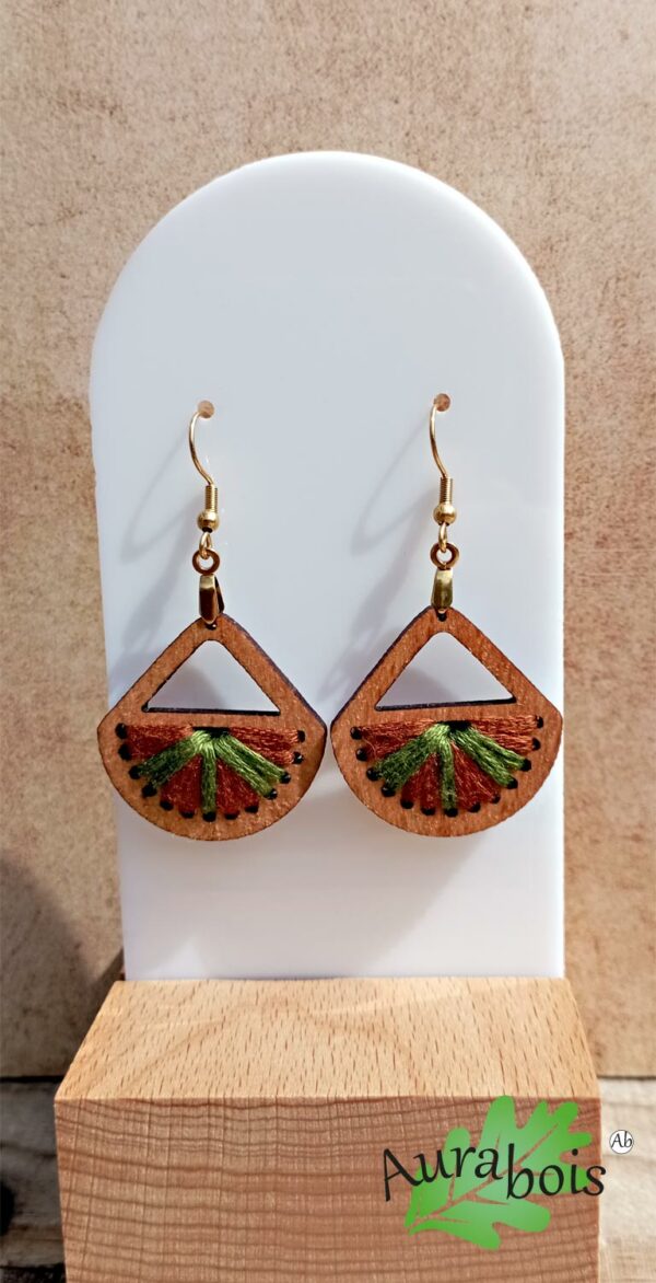 Boucles d'oreilles Colors Coton MV