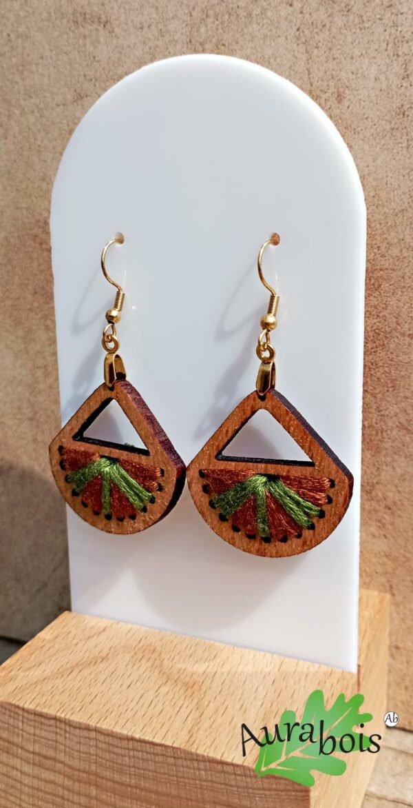 Boucles d'oreilles Colors Coton MV – Image 2