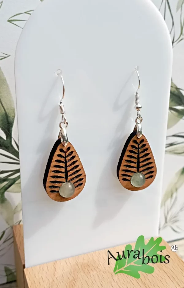 Boucles d'oreilles Tropic Aventurine – Image 2