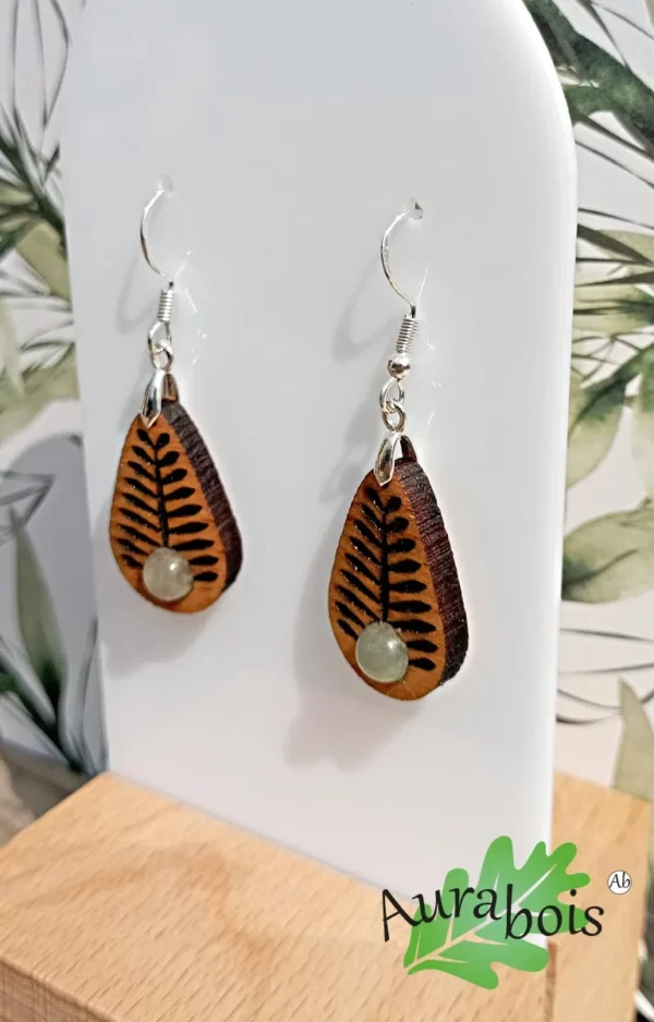 Boucles d'oreilles Tropic Aventurine – Image 3