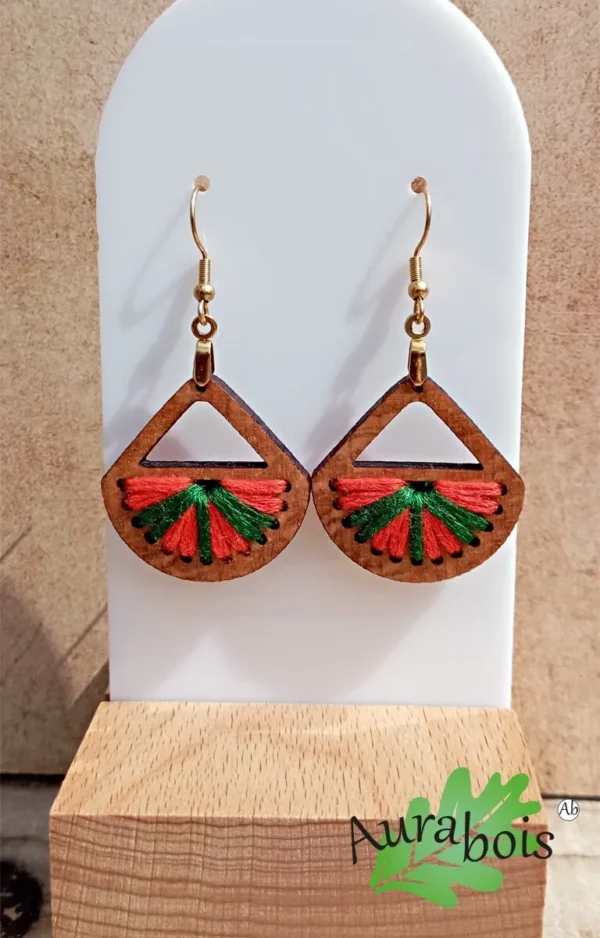 Boucles d'oreilles Colors Coton RV