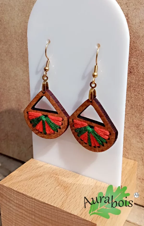 Boucles d'oreilles Colors Coton RV – Image 2
