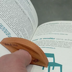 Bague de lecture pour le confort en une seule main.