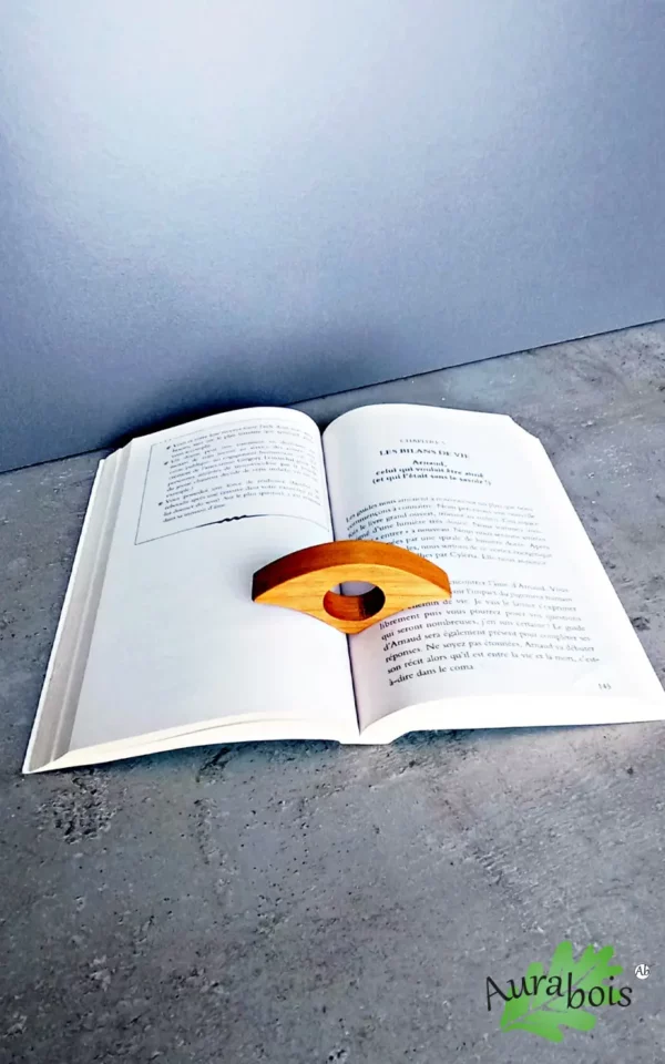 Bague de lecture en bois