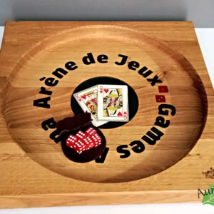 Piste jeu de dés Royal chêne