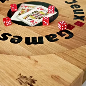 Piste jeu de dés Royal chêne