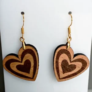 Boucles d’oreilles Valentine grand modèle