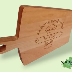 Planche à découper Top chef – Bois massif de hêtre