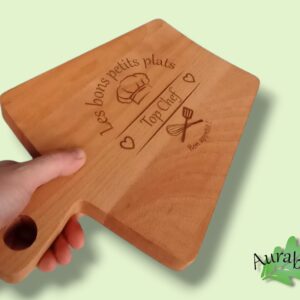 Planche à découper Top chef – Bois massif de hêtre