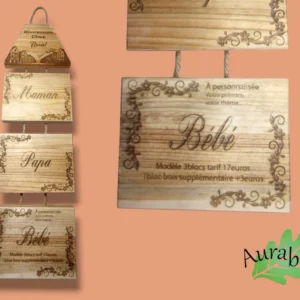 Décoration murale personnalisée « Bienvenue chez Nous » – Vieux Lille
