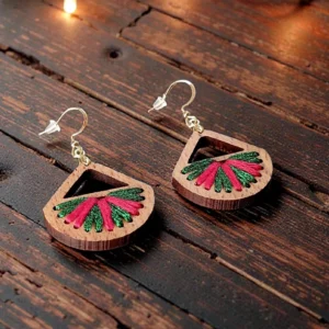 Boucles d’oreilles Colors Coton Nöel VR Taille M