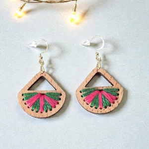 Boucles d’oreilles Colors Coton Nöel VR Taille S