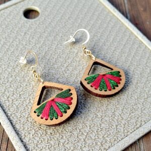 Boucles d’oreilles Colors Coton Nöel VR Taille M